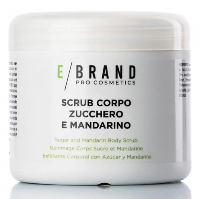 Цукровий скраб для тіла, Ebrand Sugar and Mandarin Scrub