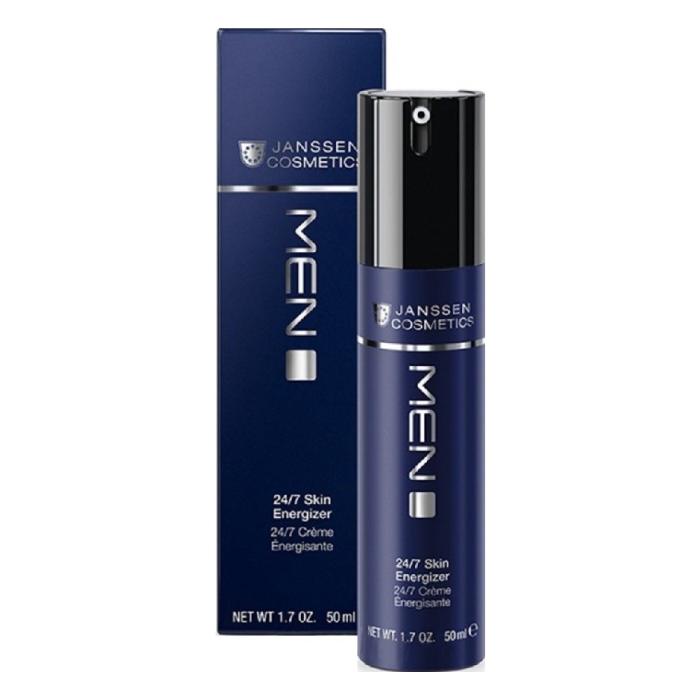 Щоденний тонізуючий крем для обличчя чоловіків, Janssen Cosmetics Men 24/7 Skin Energizer
