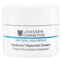 Крем с гиалуроновой кислотой для сухой кожи лица, Janssen Cosmetics Dry Skin Hyaluron³ Replenish Cream