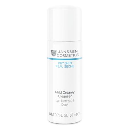 Очищающее молочко для сухой и чувствительной уожи лица, Janssen Cosmetics Dry Skin Mild Creamy Cleanser