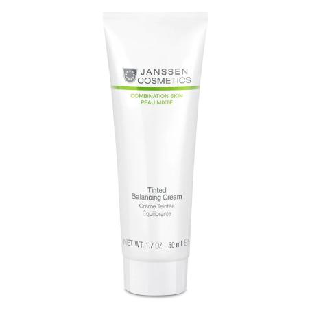 Тонуючий балансуючий крем для комбінованої шкіри обличчя, Janssen Cosmetics Combination Skin Tinted Balancing Cream