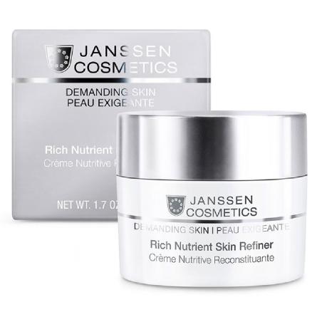 Живильний денний крем для обличчя, Janssen Cosmetics Demanding Skin Rich Nutrient Skin Refiner