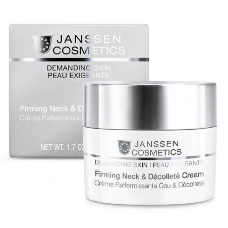 Зміцнюючий крем для шиї та декольте, Janssen Cosmetics Demanding Skin Firming Neck & Decollete Cream