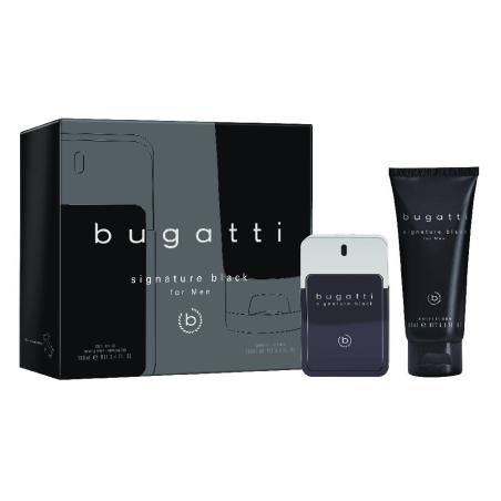 Подарочный набор для мужчин, Bugatti Signature Black Set