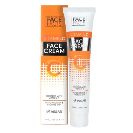 Крем для кожи лица с витамином С, Face Facts Vitamin C Face Cream