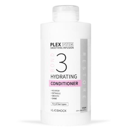 Зволожуючий кондиціонер для волосся №3, HeadShock Plex System Hydrating Conditioner