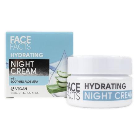 Нічний зволожуючий крем для обличчя, Face Facts Hydrating Night Cream