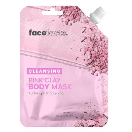 Очищающая грязевая маска для тела «Розовая глина», Face Facts Cleansing Pink Clay Body Mask