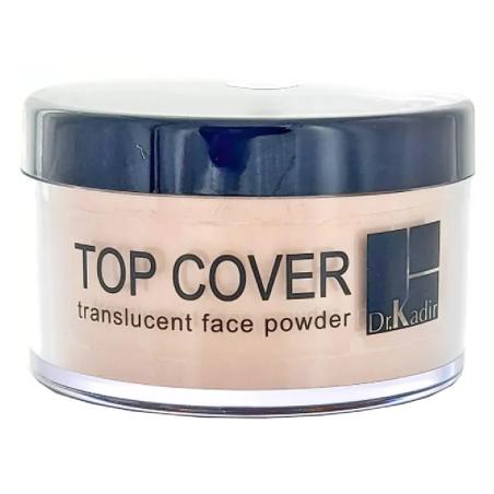 Sypki puder o działaniu matującym do twarzy, Dr. Kadir Top Cover Translucent Face Powder