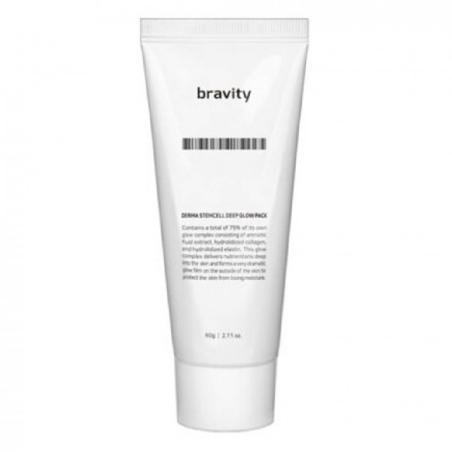 Омолаживающая маска пленка для лица, Bravity Stem-cell Deep Glow Pack