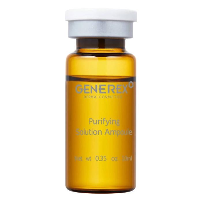 Ампульный набор для восстановления кожи лица, Generex Purifying Solution Ampoule