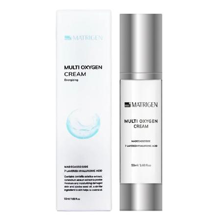 Crème apaisante et hydratante pour peau sensible du visage, Matrigen Multi Oxygen Cream